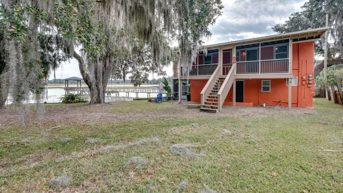 Retro Rainbow At Herb River-Orange Oasis #2-Upstairs Savannah Exterior photo